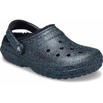 Crocs Classic Glitter Bélelt Klumpa Női Olivazöld | HU 0058YXFU